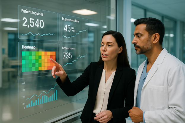 Healthcare Marketing Diagram